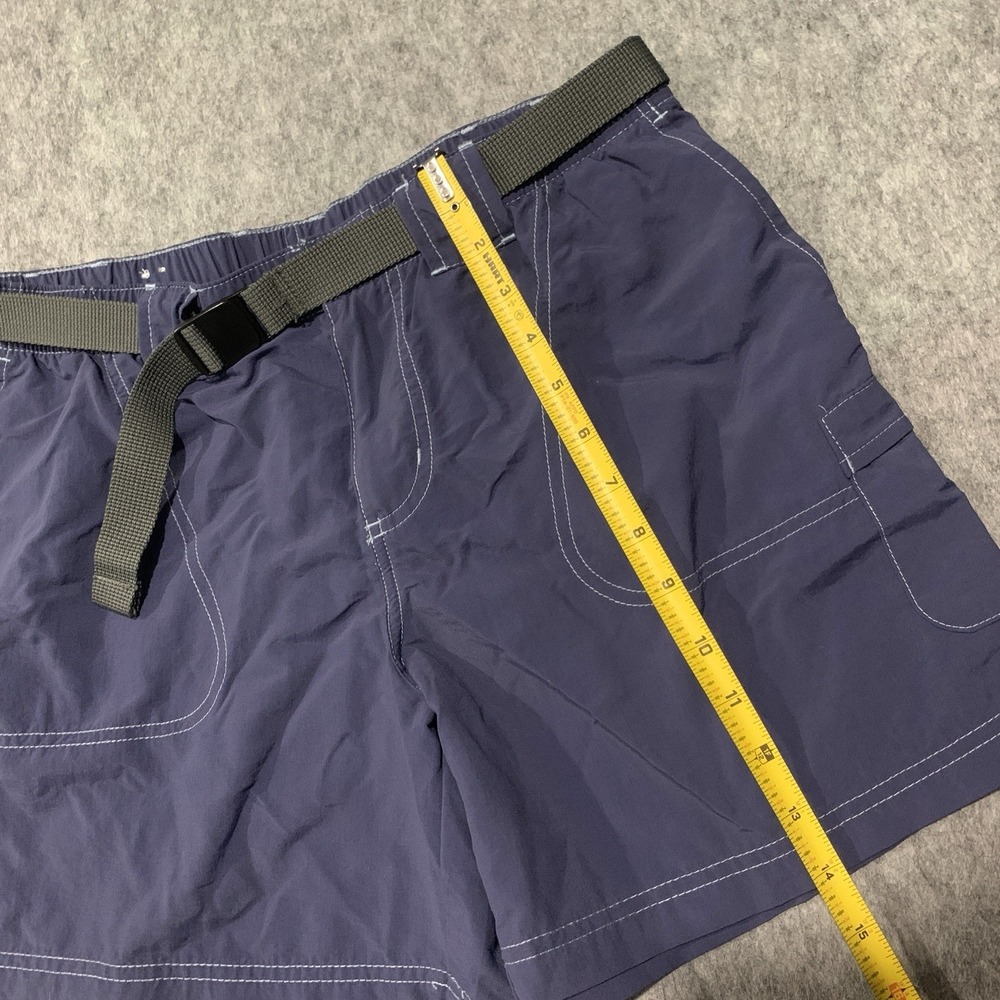 Columbia Water Resistant Sandy River Cargo Shorts Hiking with Belt Womens Size M - Picture 7 of 11
